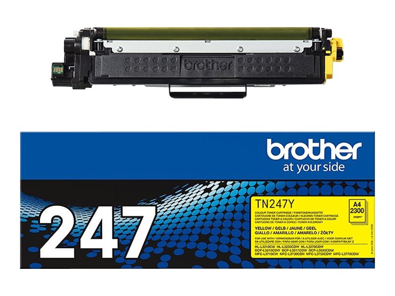 TN-247Y, BROTHER Tonercartridge, yellow für HL-L3270