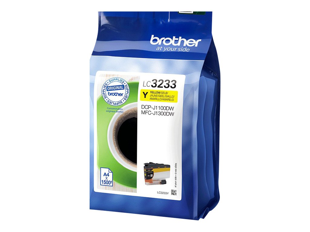 BROTHER LC3233Y Tintenpatrone Gelb