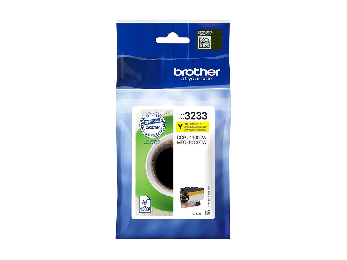 BROTHER LC3233Y Tintenpatrone Gelb