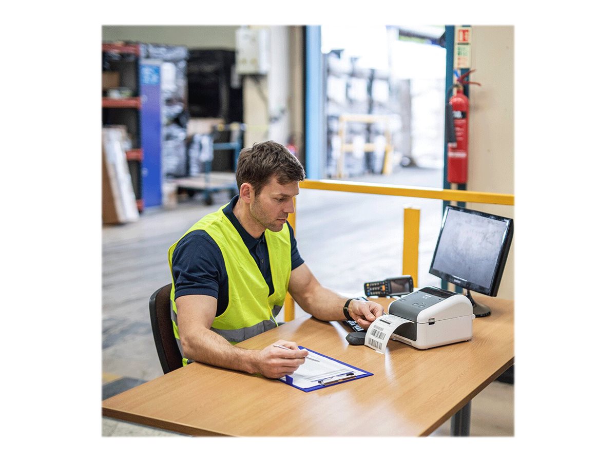 Brother TD-4410D Etikettendrucker Direkt Wärme 203 x 203 DPI 203 mm/sek Kabelgebunden