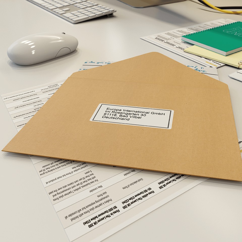 Brother QL-600G Etikettendrucker Direkt Wärme Farbe 300 x 600 DPI 71 mm/sek Verkabelt & Kabellos DK