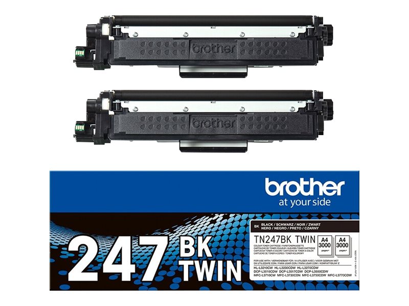 Toner Brother TN-247BKTWIN