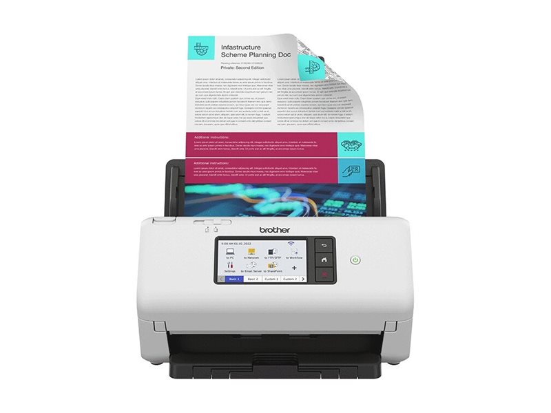 Scanner Brother ADS-4700W Duplex-Dokumentenscanner WiFi