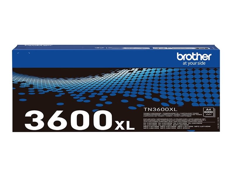 BROTHER TN-3600XL Black Toner Cartridge