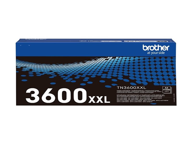 Brother Toner TN-3600XXL Schwarz bis zu 11.000 Seiten