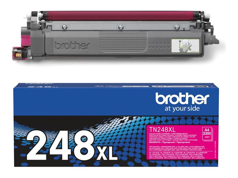 Brother Toner TN-248XLM Magenta bis zu 2.300 Seiten ISO/IEC 19798