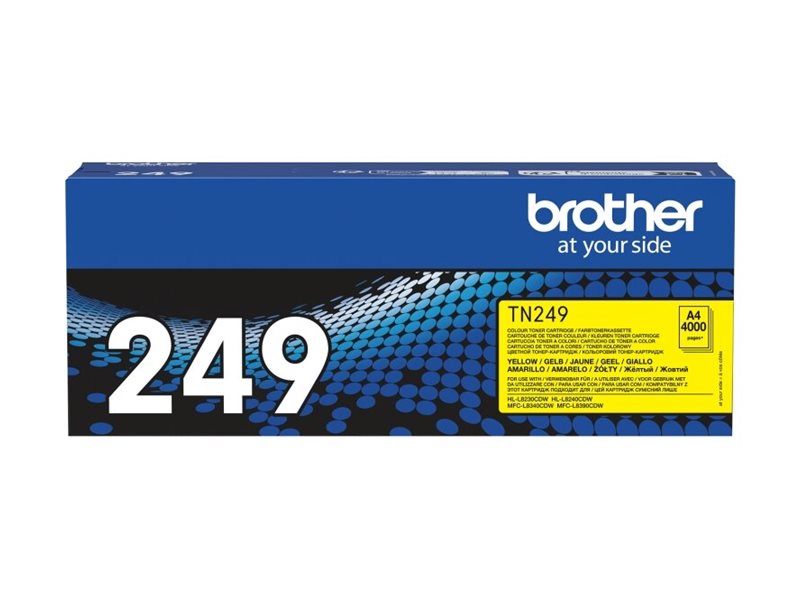 BROTHER TN-249Y Yellow Toner Cartridge