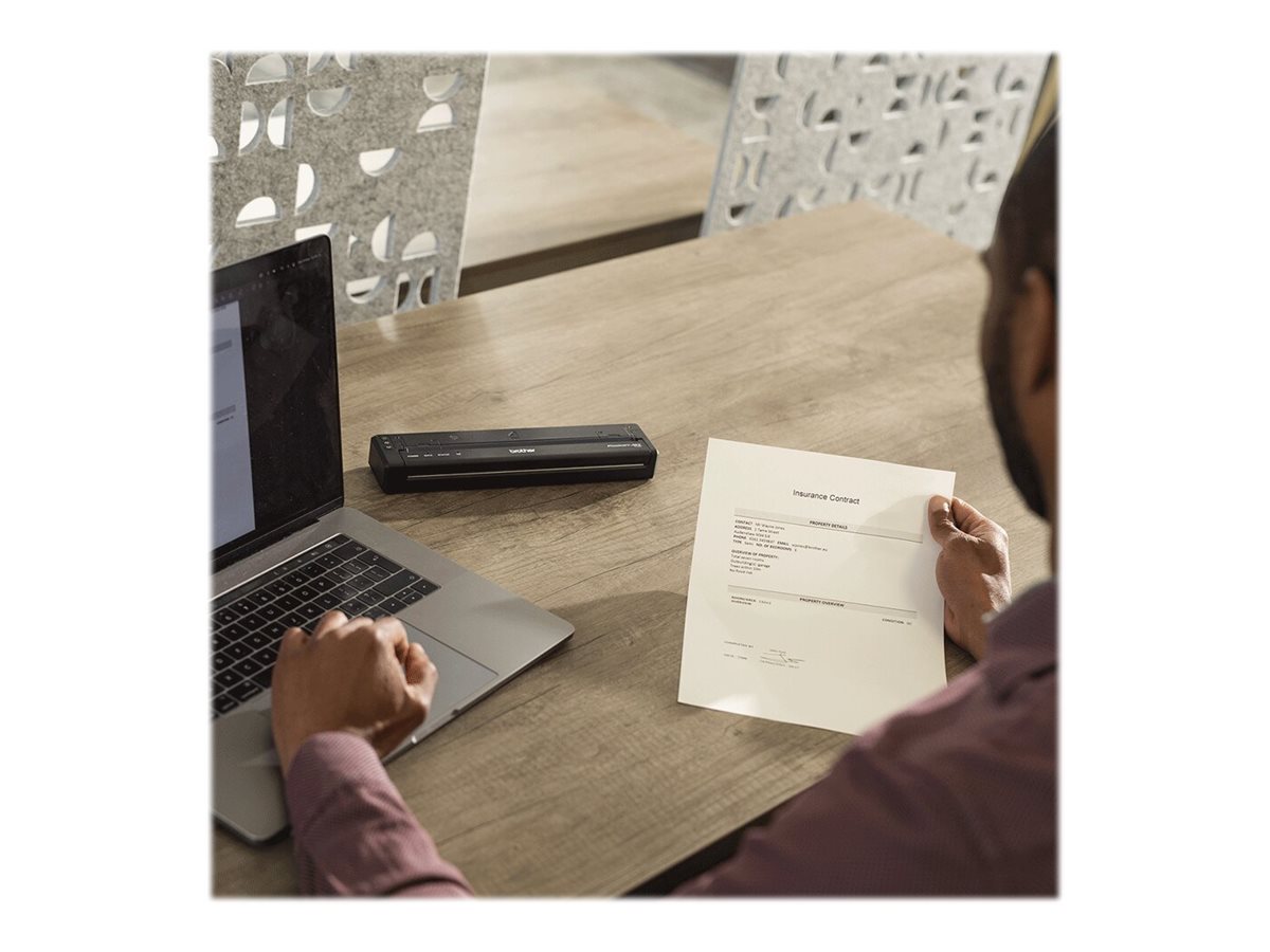 Brother PJ-823 Mobiler Thermodirekt A4 Dokumentendrucker