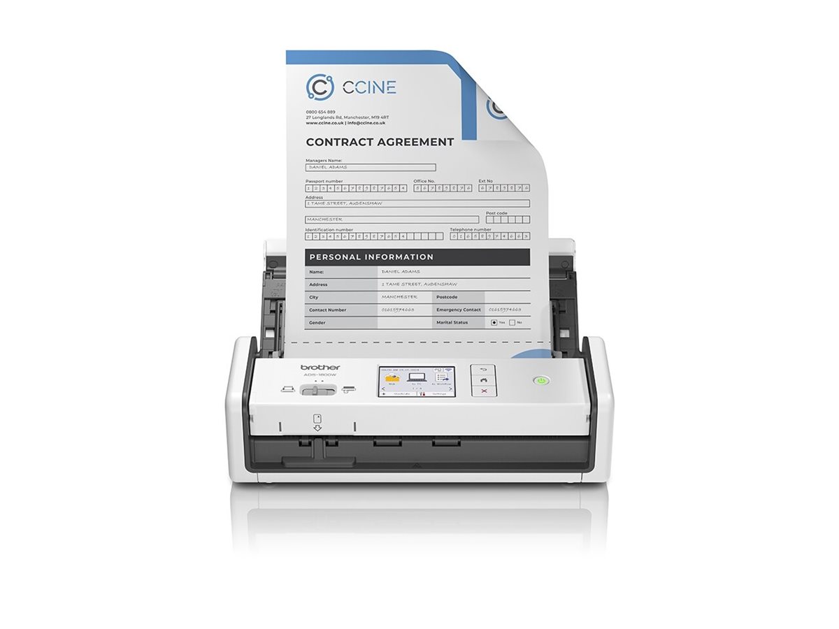 Scanner Brother ADS-1800W Duplex-Dokumentenscanner
