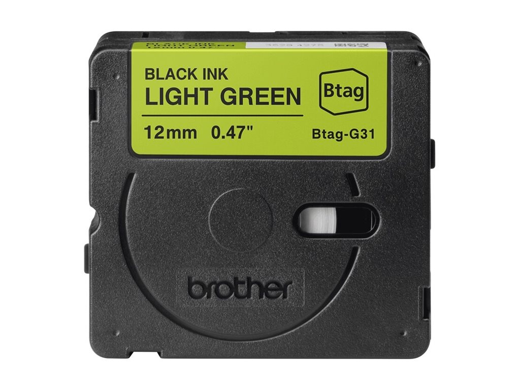 BROTHER 12MM BTAGG31 Tape Black