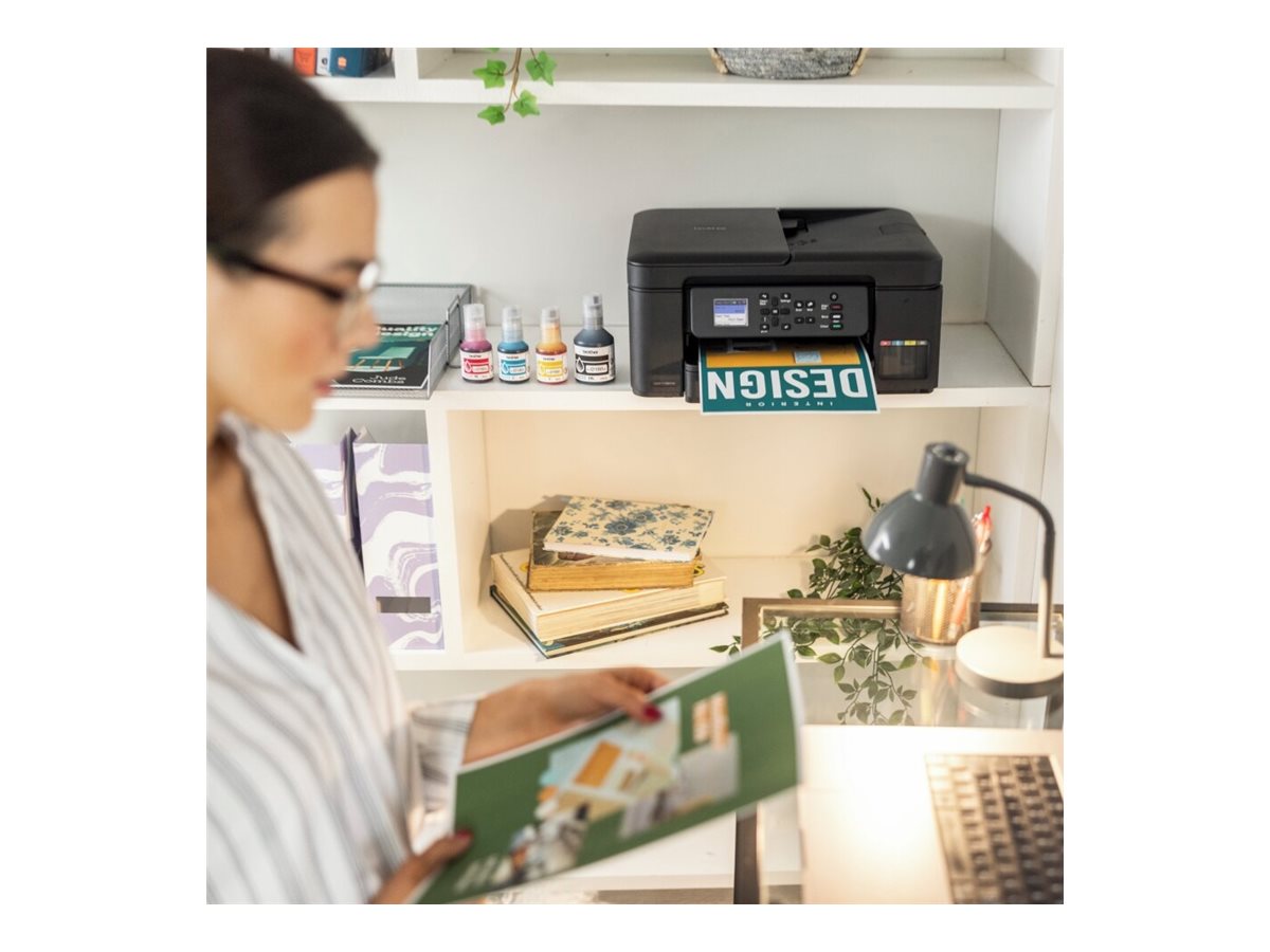 BROTHER Cyan ink bottle yield