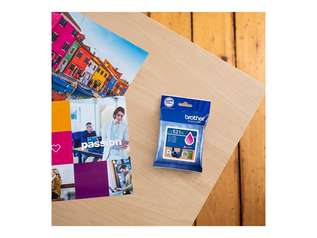 BROTHER Magenta ink cartridge yield