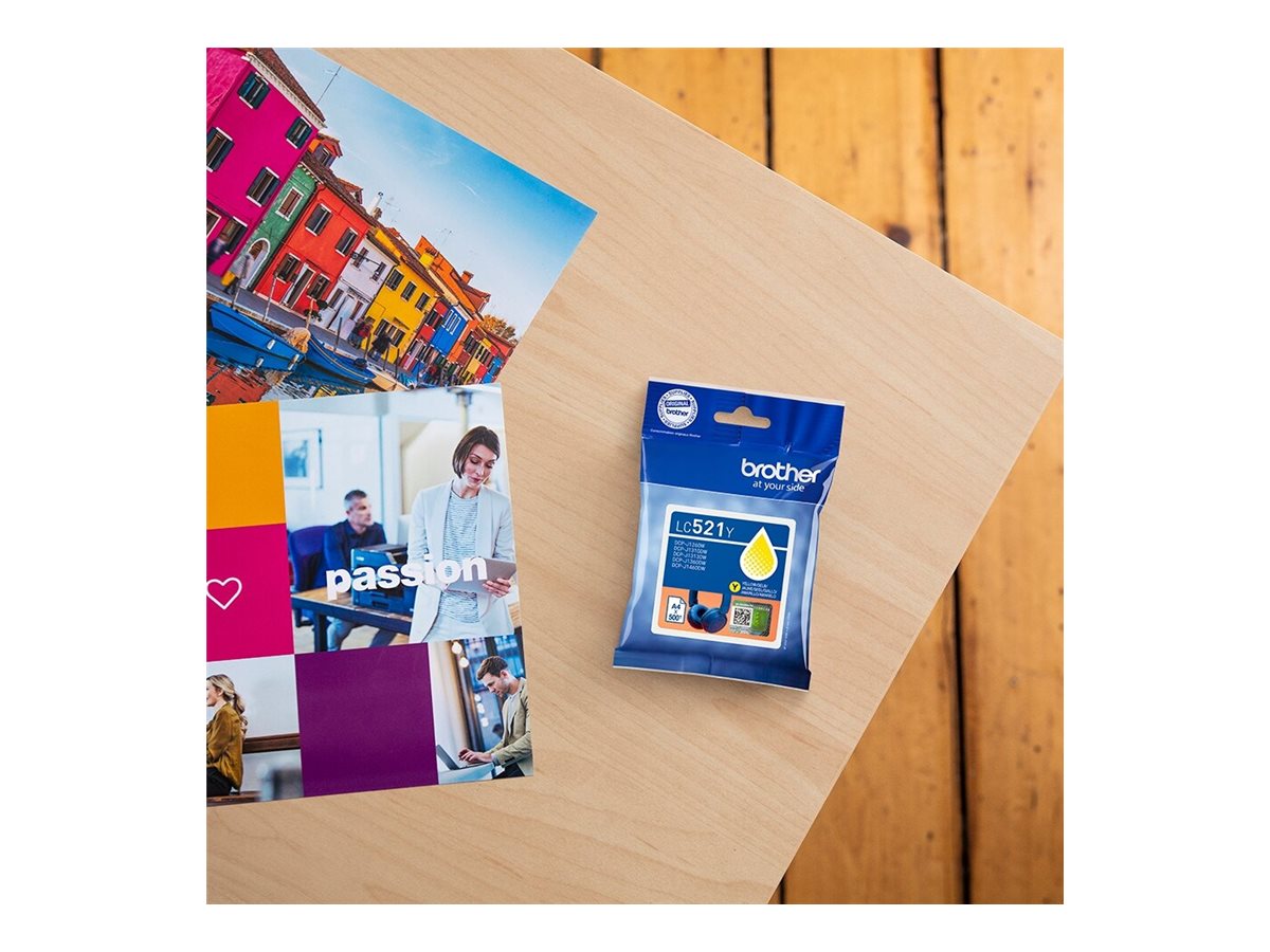 BROTHER Yellow ink cartridge yield