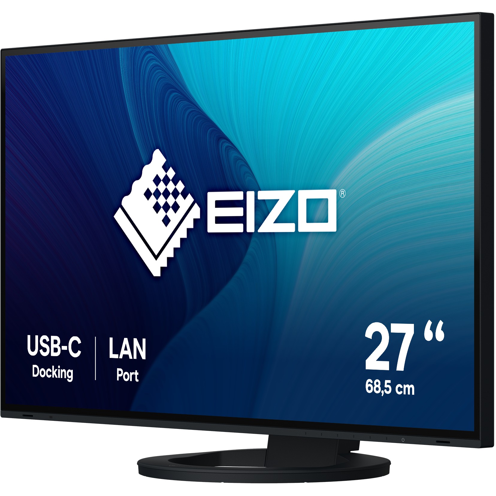 EIZO 68.0cm (27)   EV2795-BK   16:9 HDMI+DP+USB-C IPS black