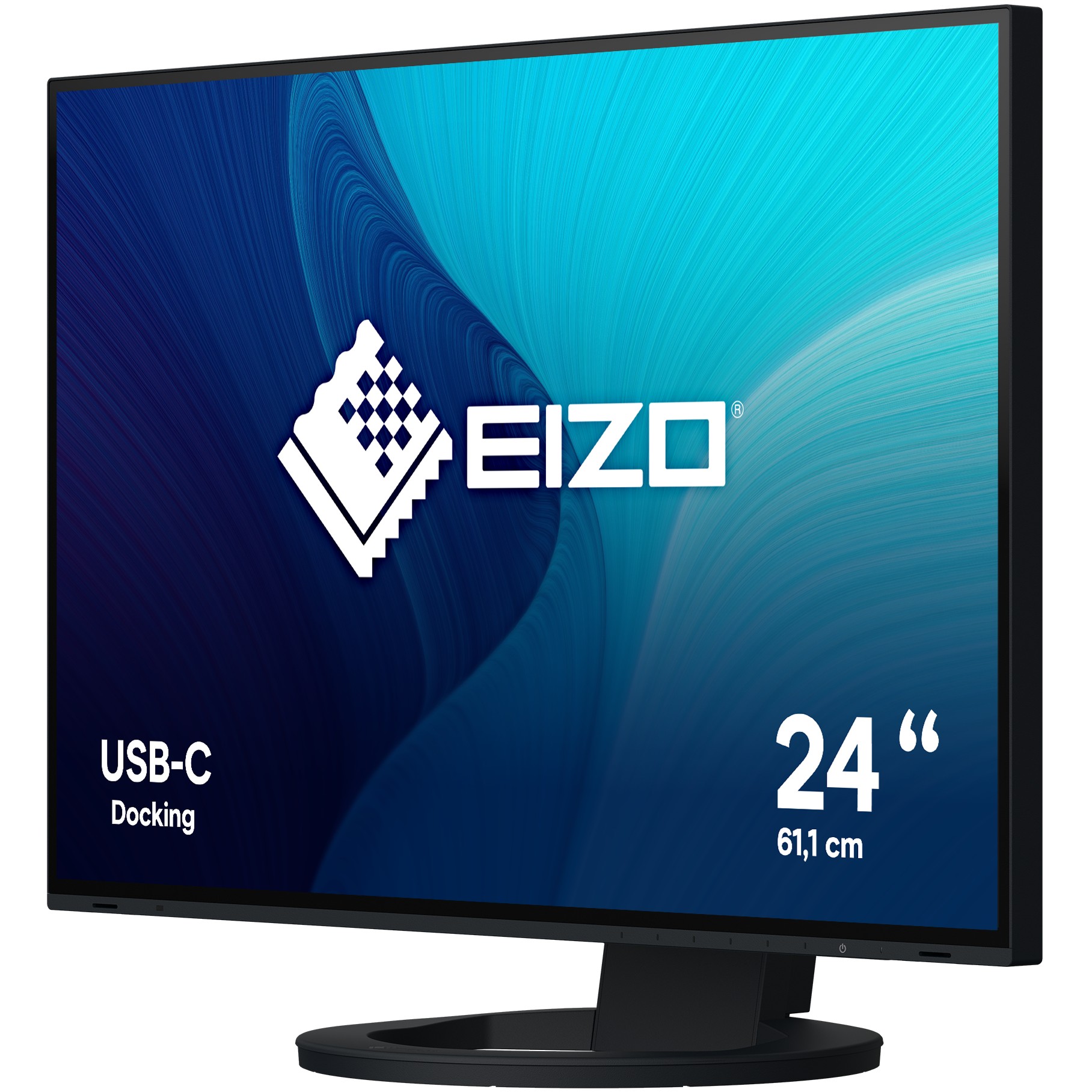 EIZO FlexScan EV2485-BK LED display 61,2 cm (24.1) 1920 x 1200 Pixel WUXGA Schwarz
