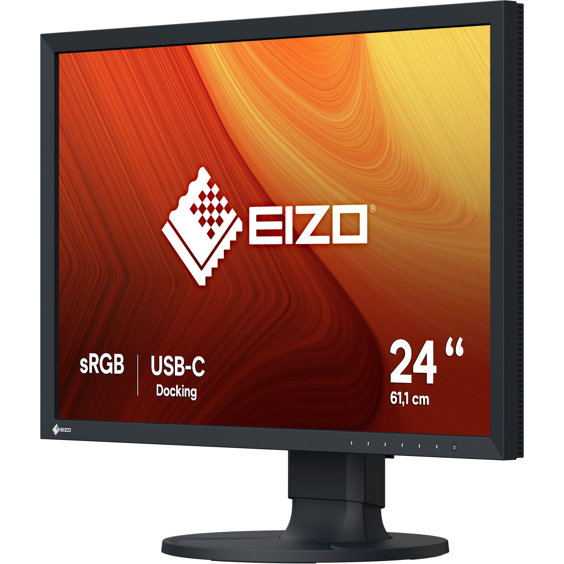 EIZO ColorEdge CS2400R Computerbildschirm 61,2 cm (24.1) 1920 x 1200 Pixel WUXGA LCD Schwarz