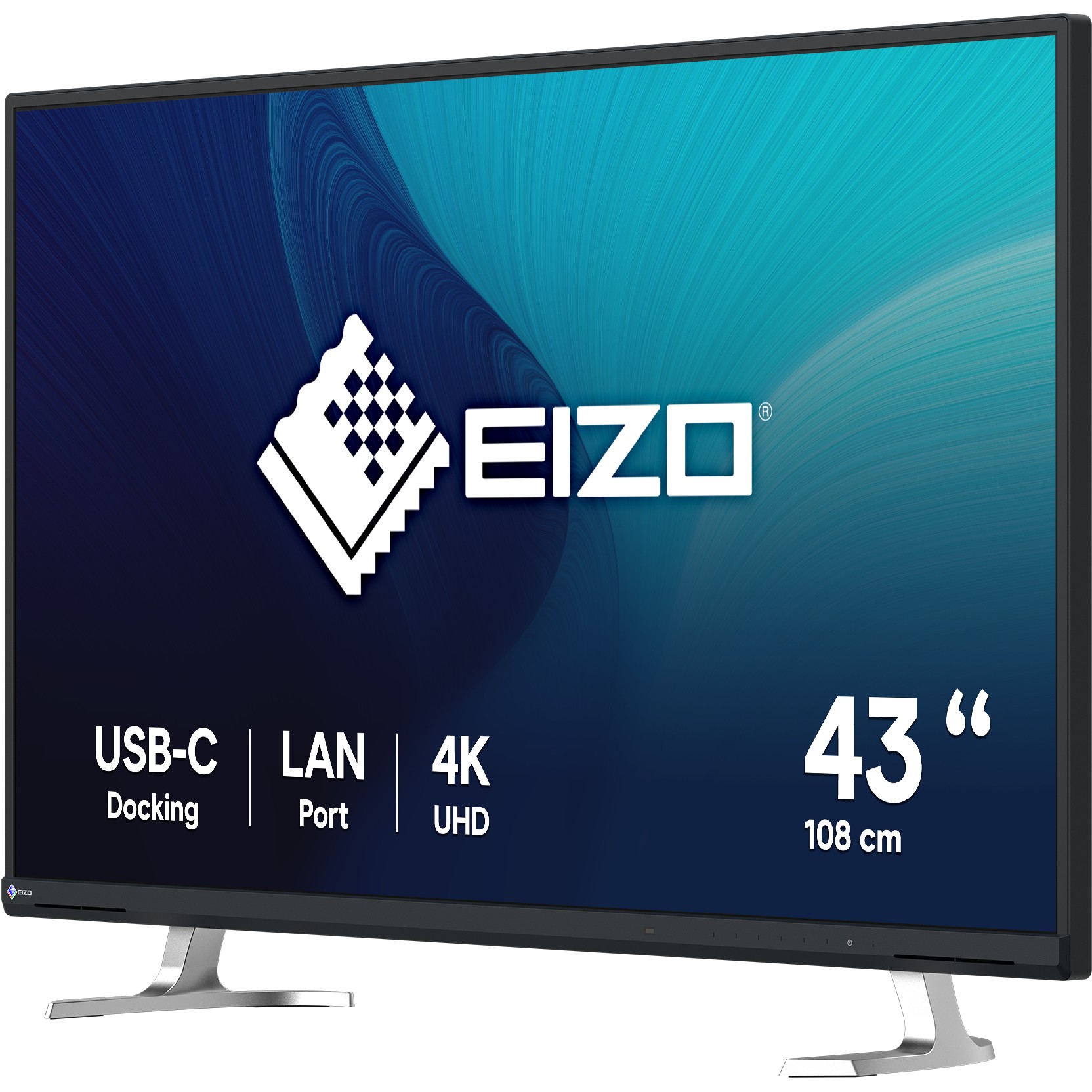 EIZO FlexScan EV4340X-BK LED display 108 cm (42.5) 3840 x 2160 Pixel 4K Ultra HD Schwarz