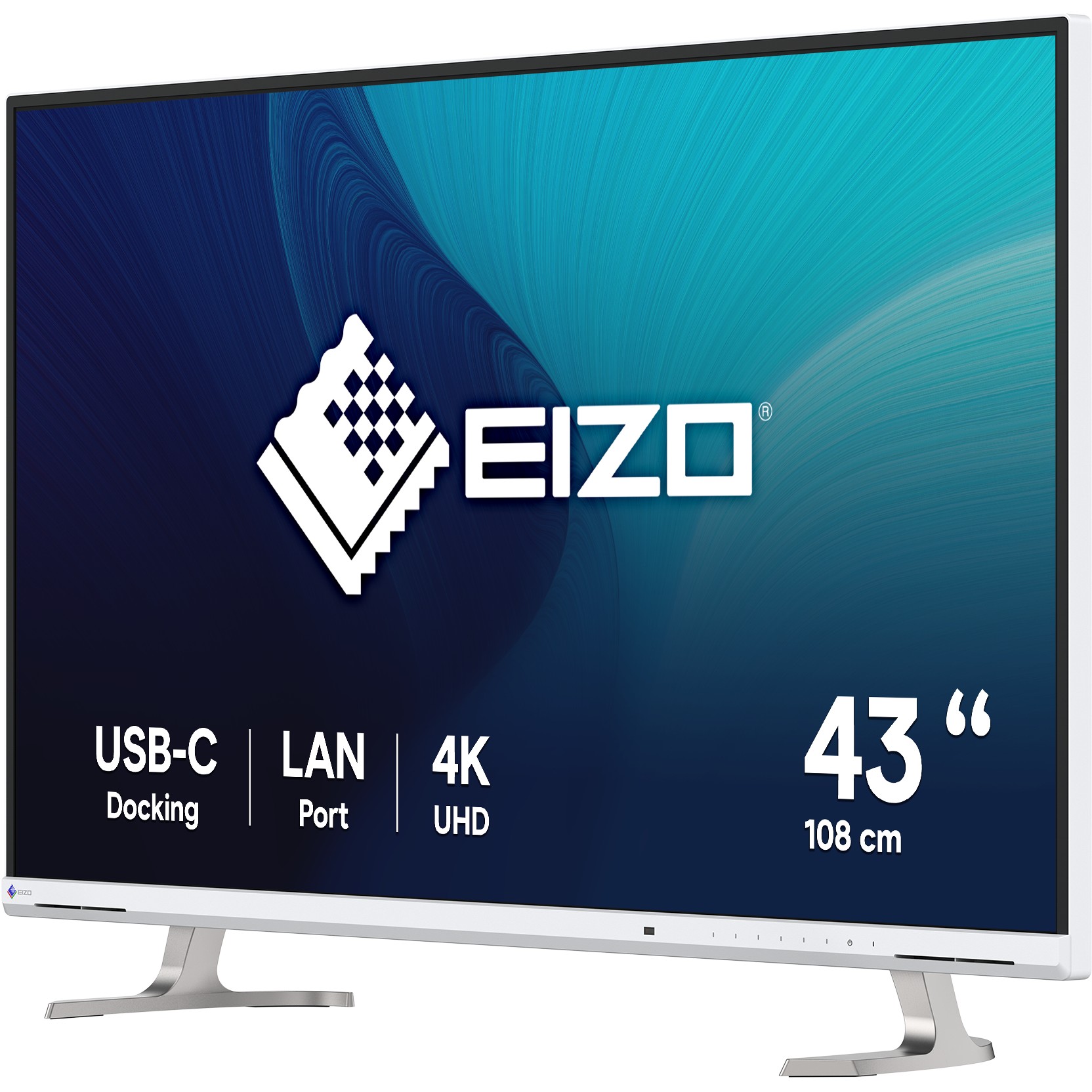 EIZO 108cm  (42,5) EV4340X-WT  16:09 4K 2xHDMI+DP+USB-C IPS