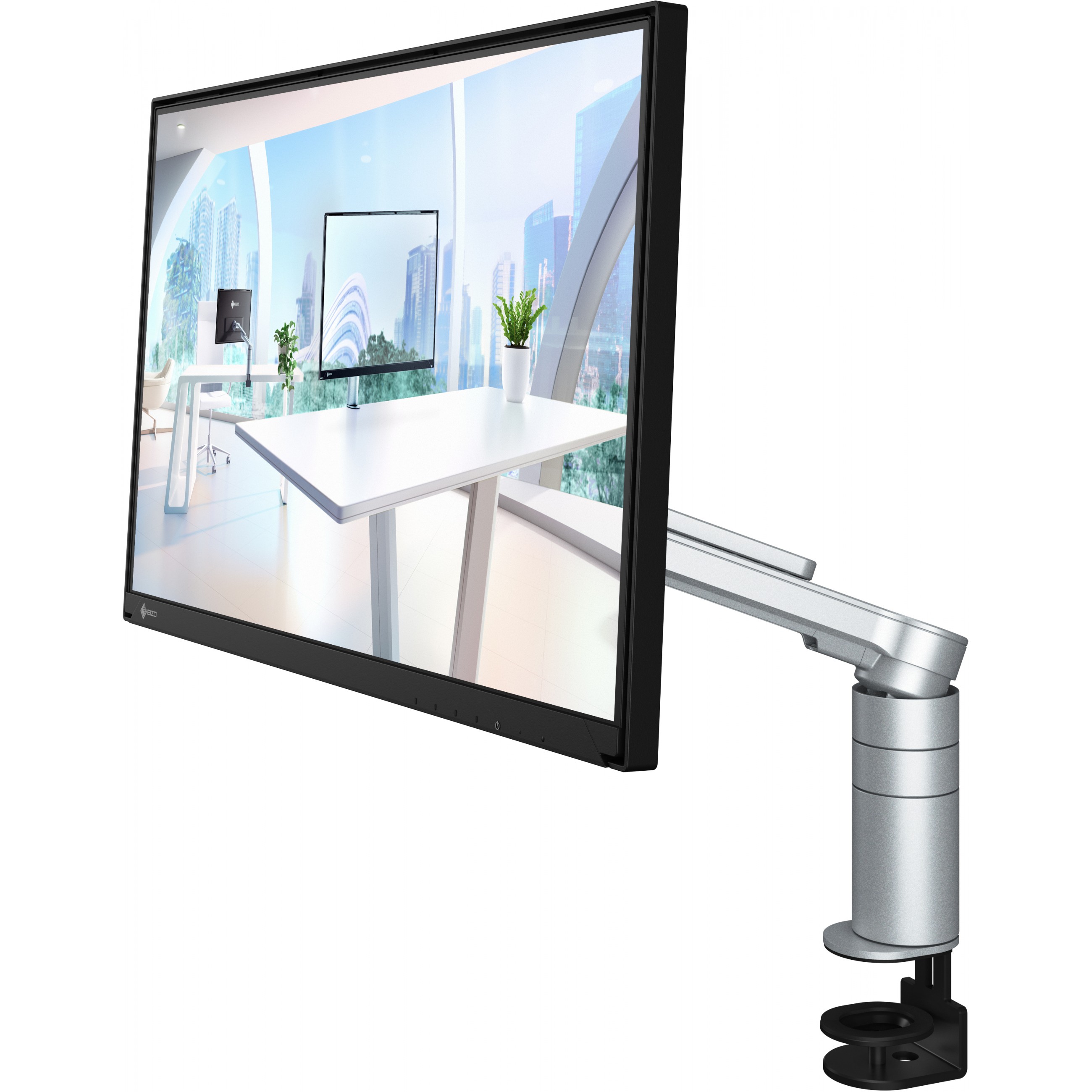 EIZO 60.5cm (23,8) FLT 16:09 2xUSB-C IPS mit Schwenkarm