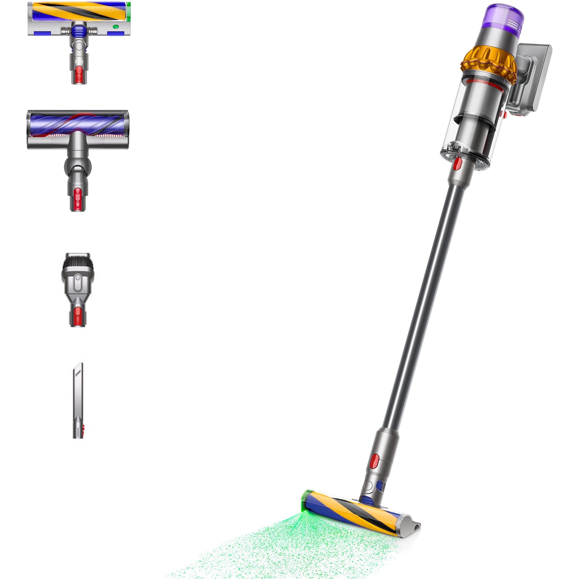 Dyson V15 Detect Absolute Yellow/Lila 660W