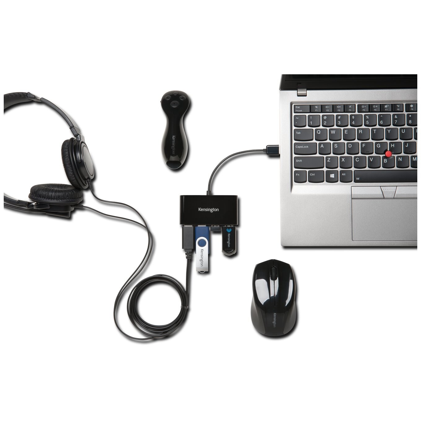 KENSINGTON Hub 4 ports USB 2.0