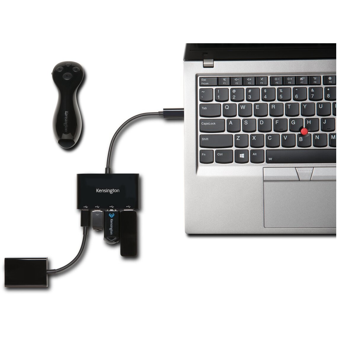 Kensington CH1000 USB-C 4-Port Hub