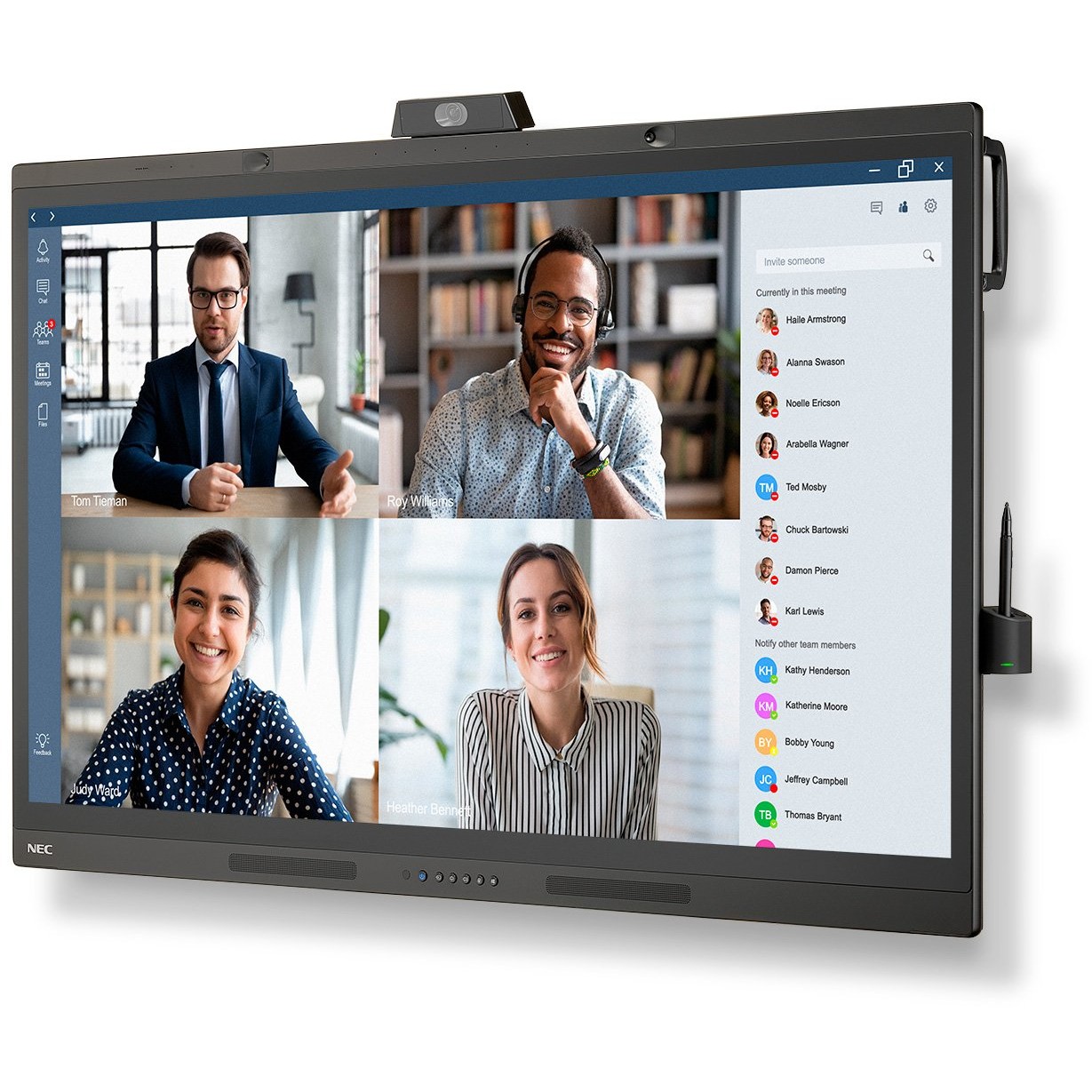 NEC WD551 interactive whiteboard