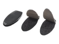 VELCRO® Super Slim Klettovale Selbstklebend, Haken &, Flausch 18 sets Weiß