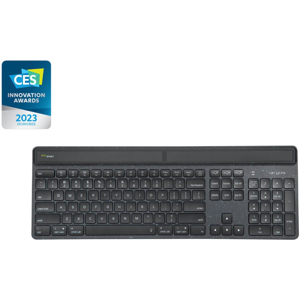 Targus Sustainable Energy Harvesting EcoSmart keyboard