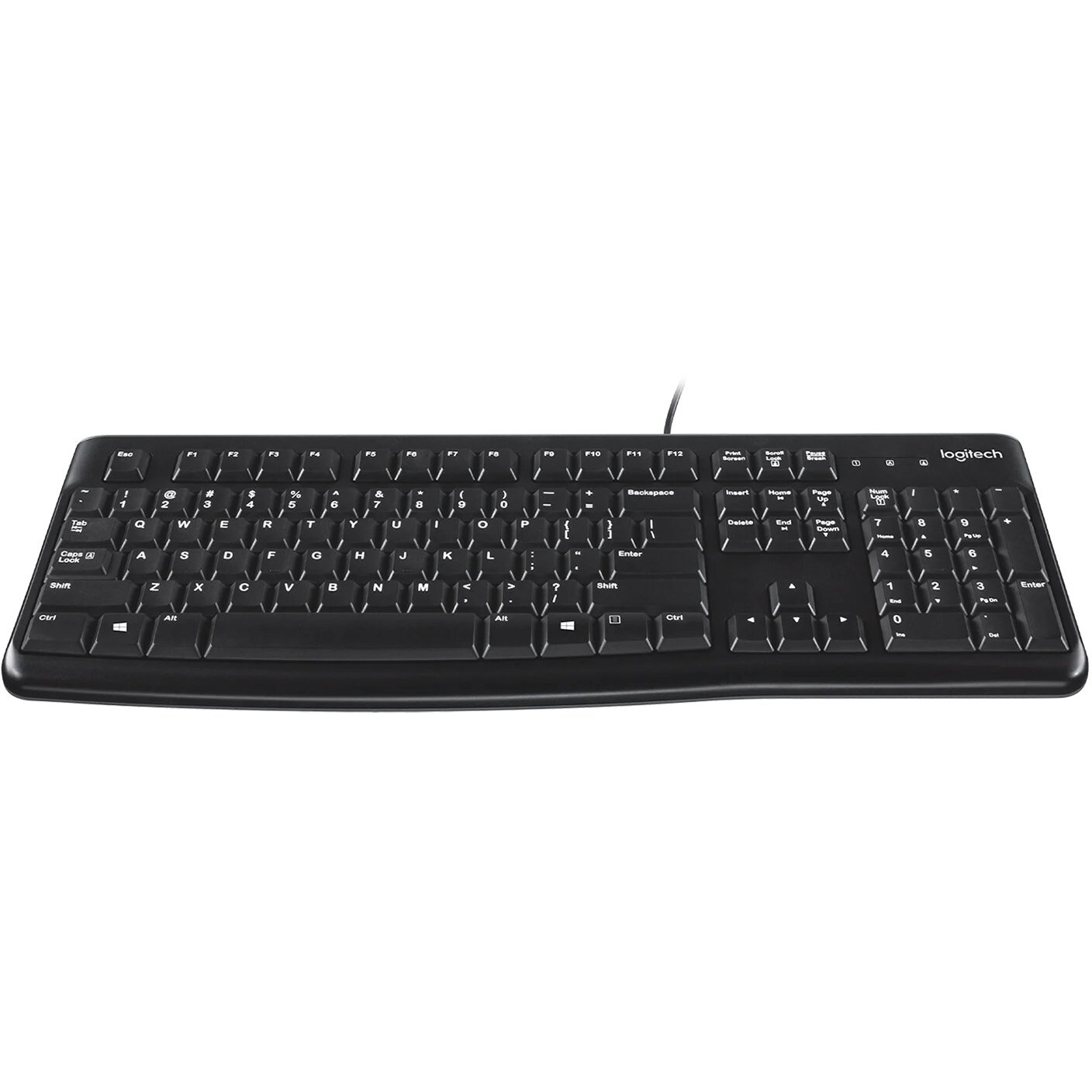LOGI K120 Corded Keyboard black FRA