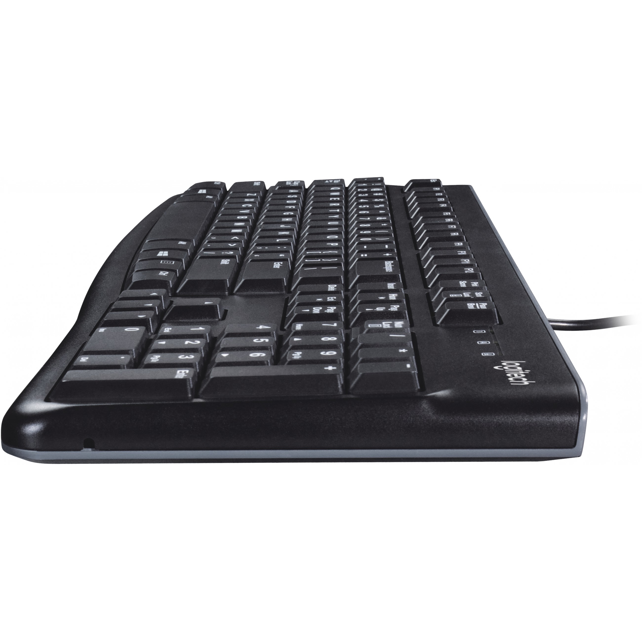 Logitech Keyboard K120 for Business Tastatur Büro USB QWERTY US International Schwarz