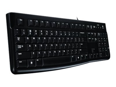 Logitech Keyboard K120 for Business Tastatur USB QWERTZ Deutsch Schwarz