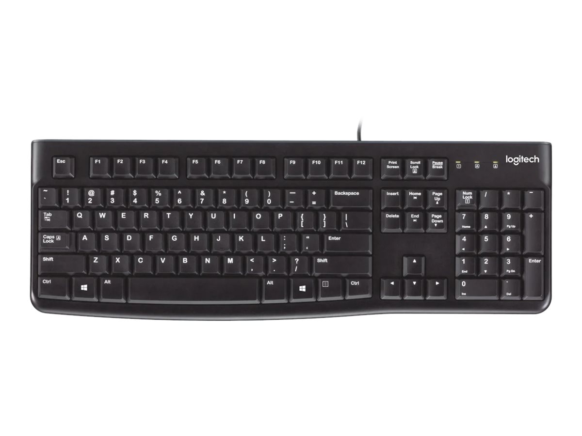 LOGI K120 corded Keyboard HRV-SLV
