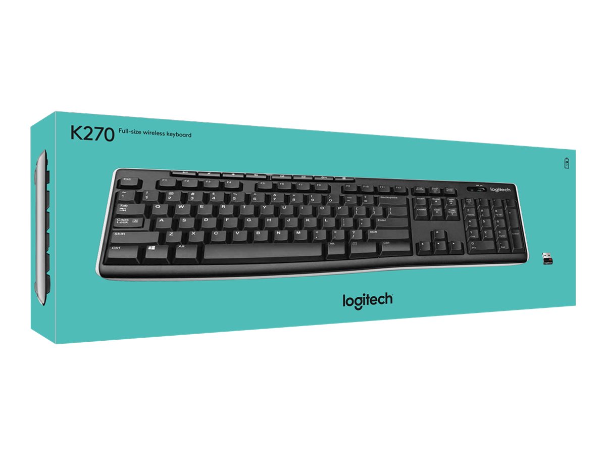 Logitech Wireless Keyboard K270 - Tastatur