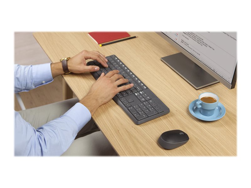LOGI MK235 wirel.Keybrd+Mouse Combo FRA