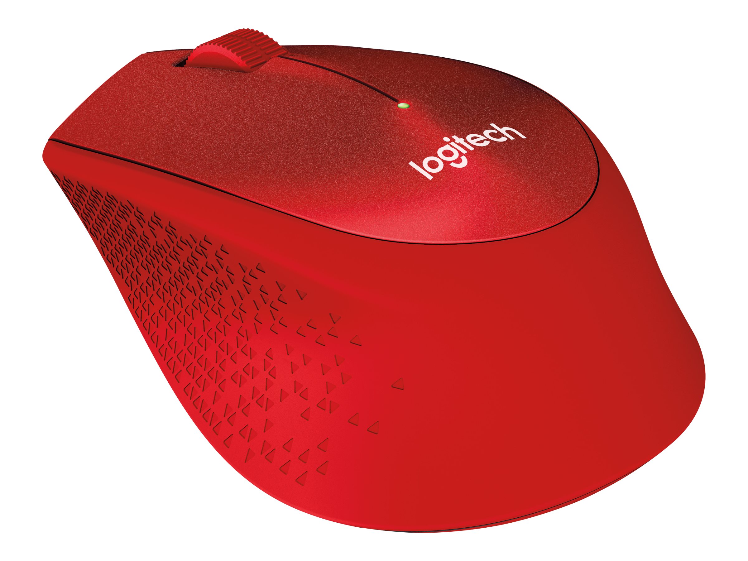 Logitech Wireless Mouse M330 silent plus red retail