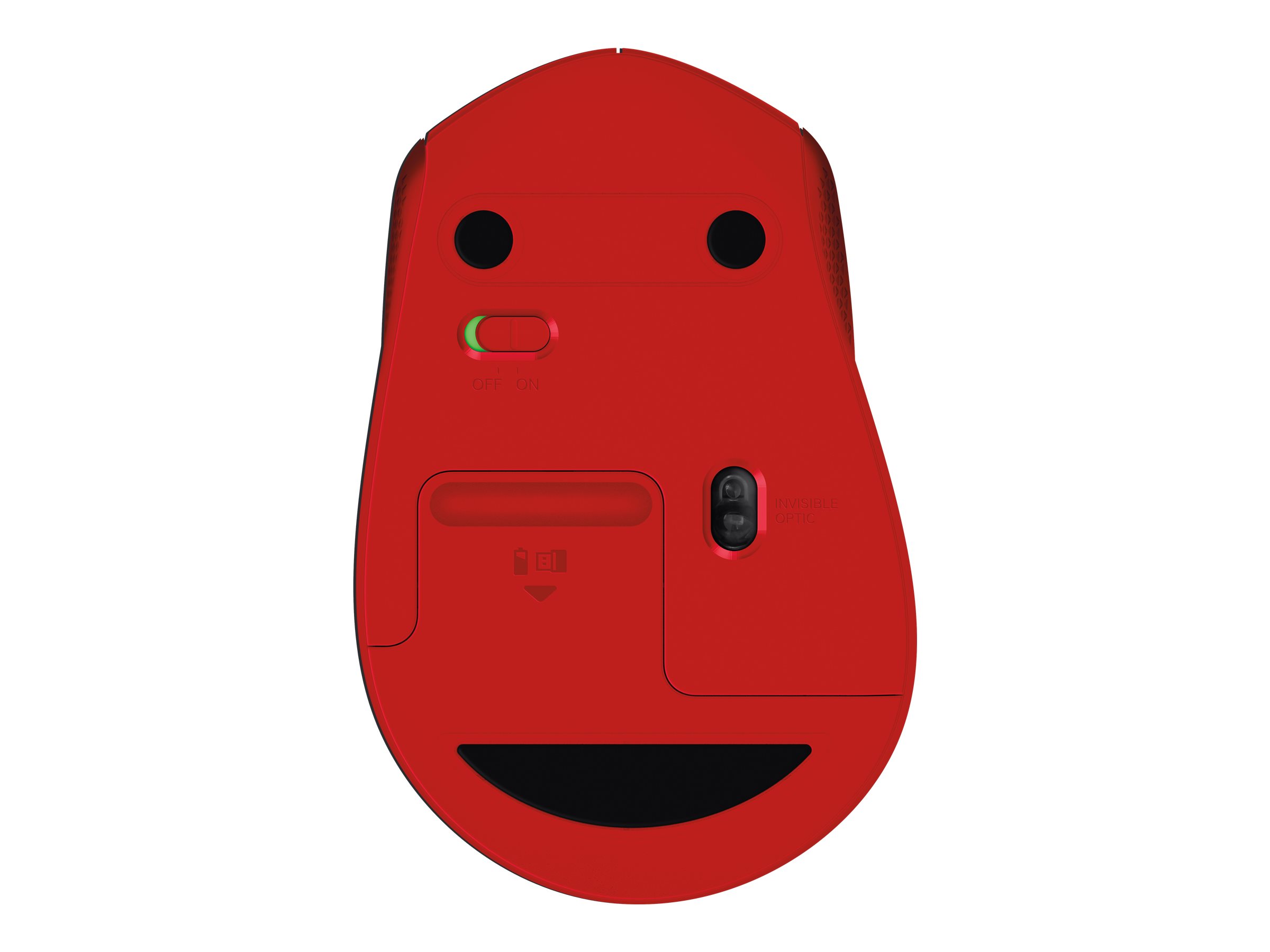 Logitech Wireless Mouse M330 silent plus red retail