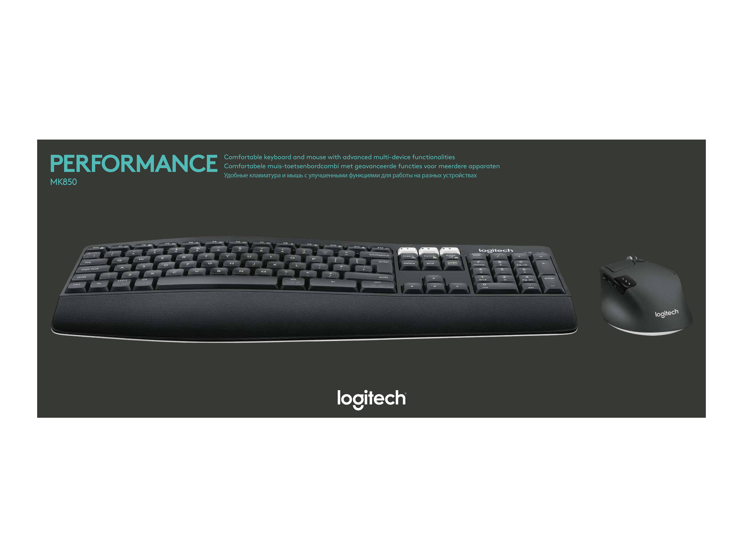 LOGI MK850 Performance Wirel.Combo (UK)