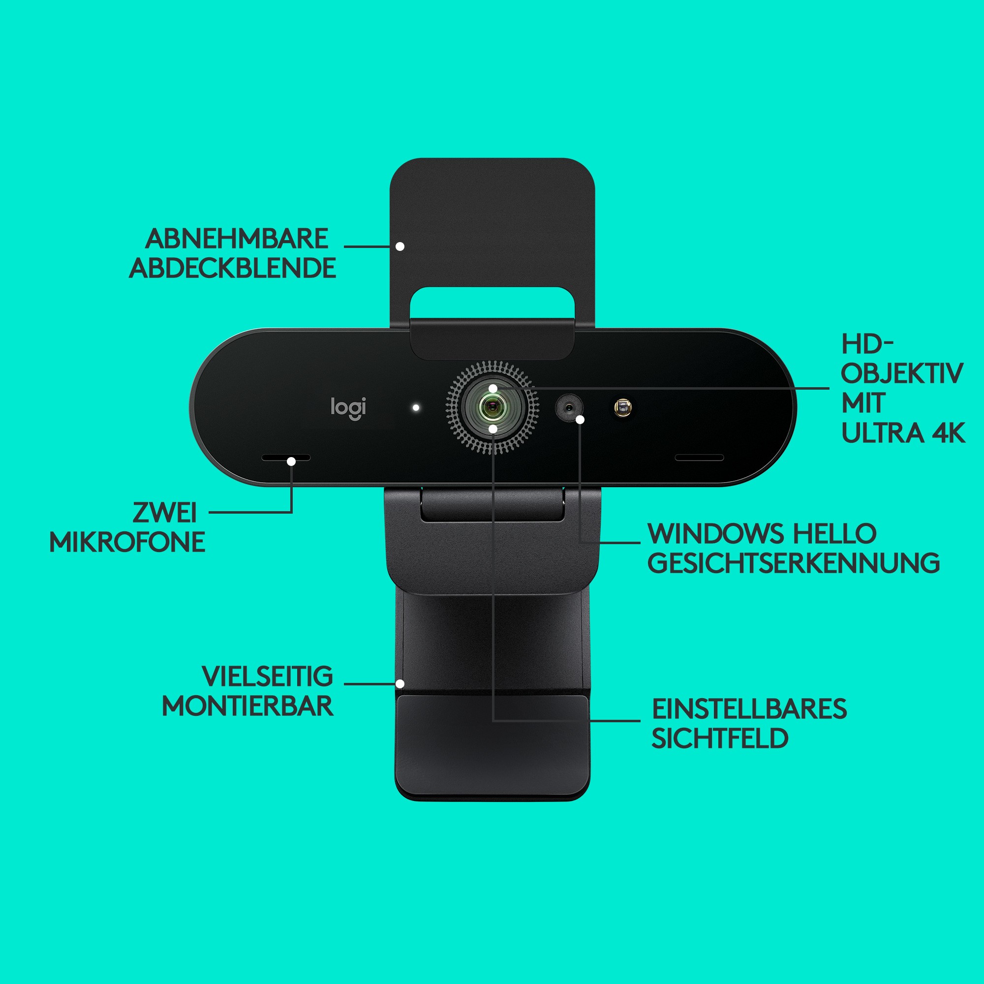 Logitech Brio 4K Stream Edition webcam