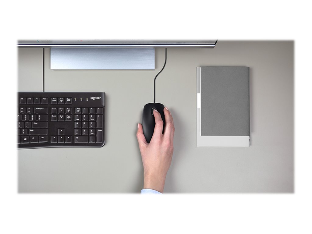 Logitech USB Mouse B110 black