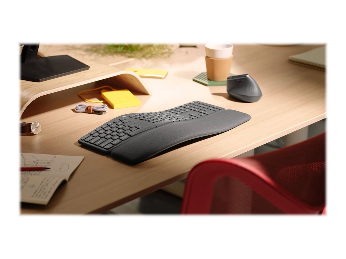Logitech ERGO K860 ergonomisch ( geteilt ) Bluetooth 5.0 QWERTZ DE