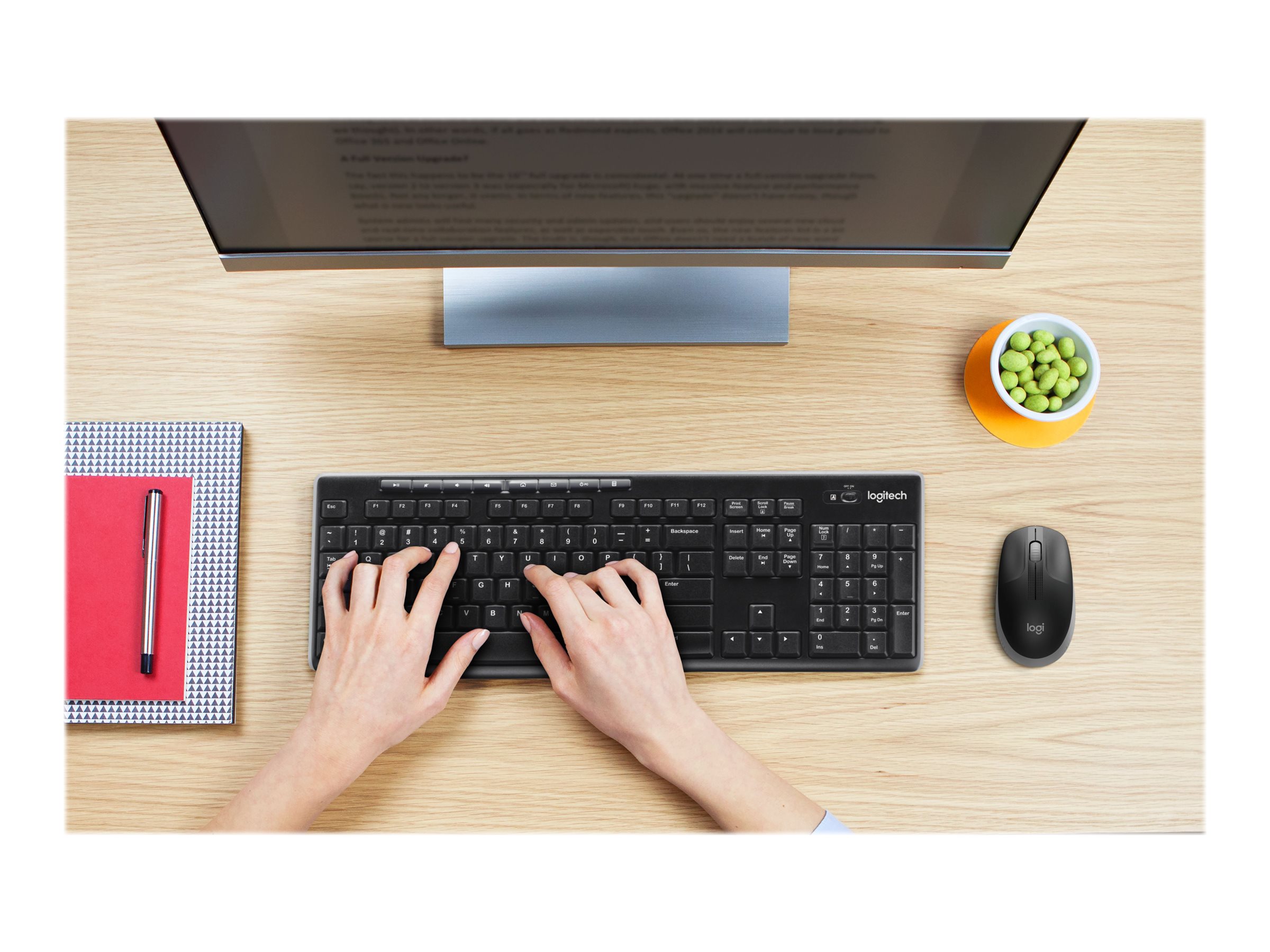 Logitech Wireless Mouse M190 grey retail