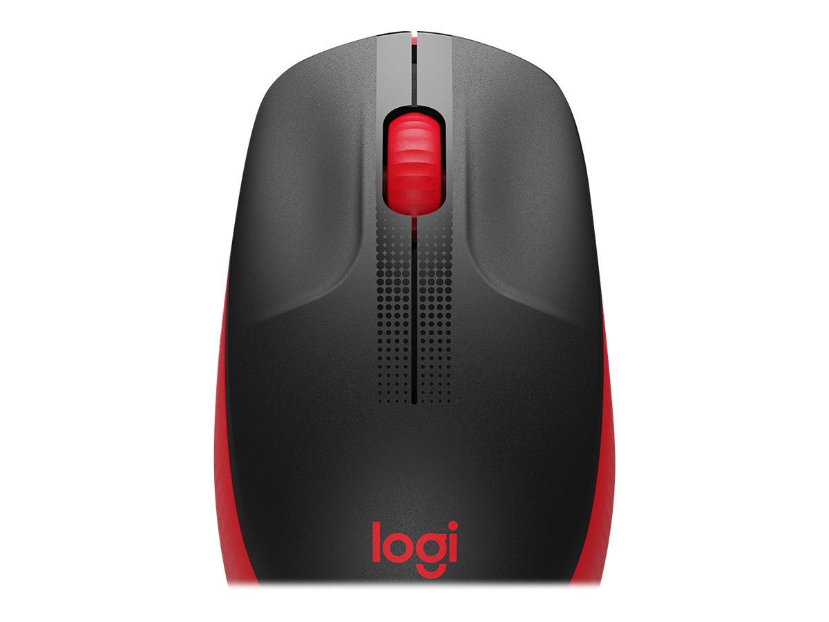 Logitech Wireless Mouse M190 red retail
