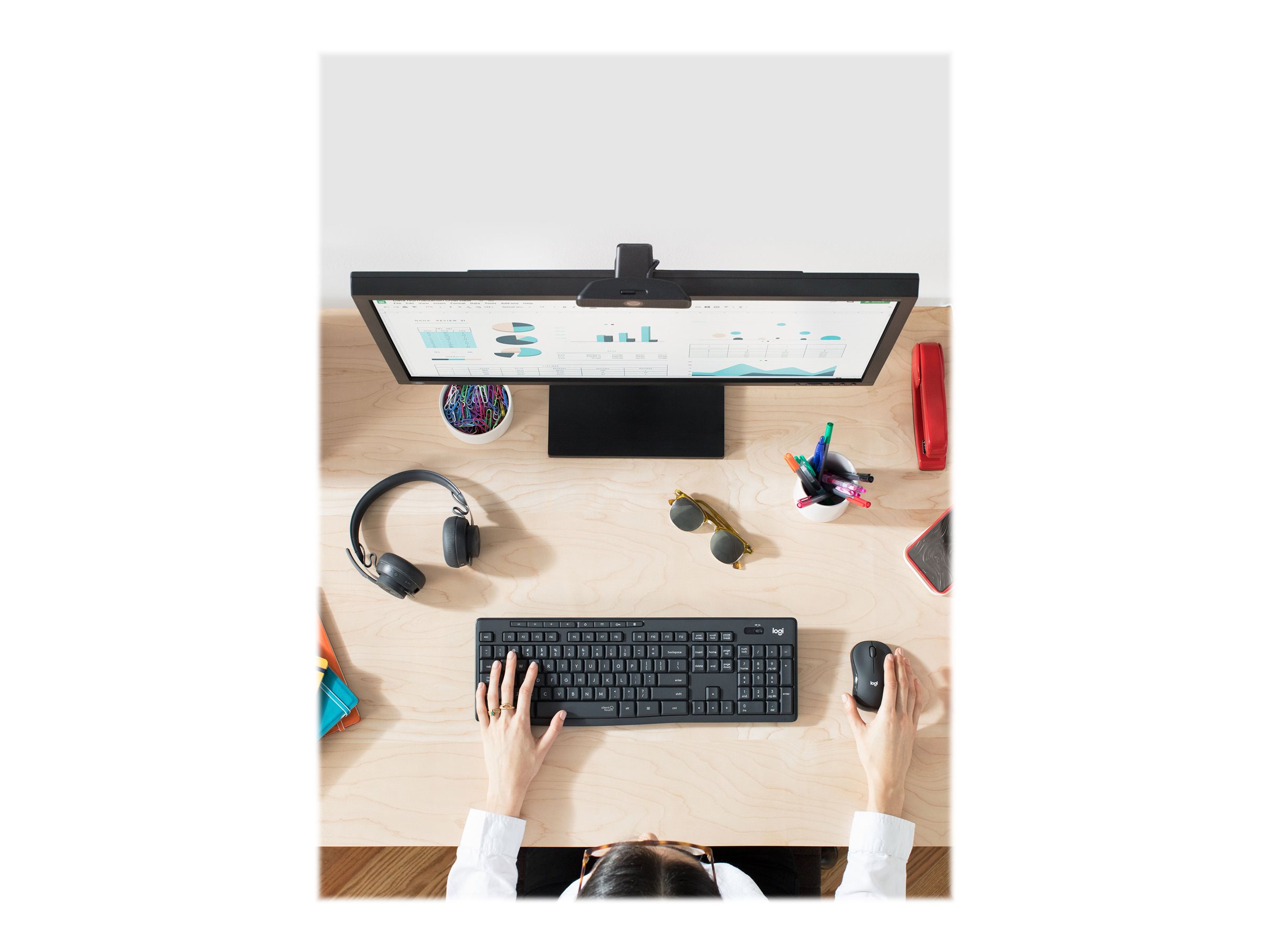 LOGI MK295 Silent Wireless Combo