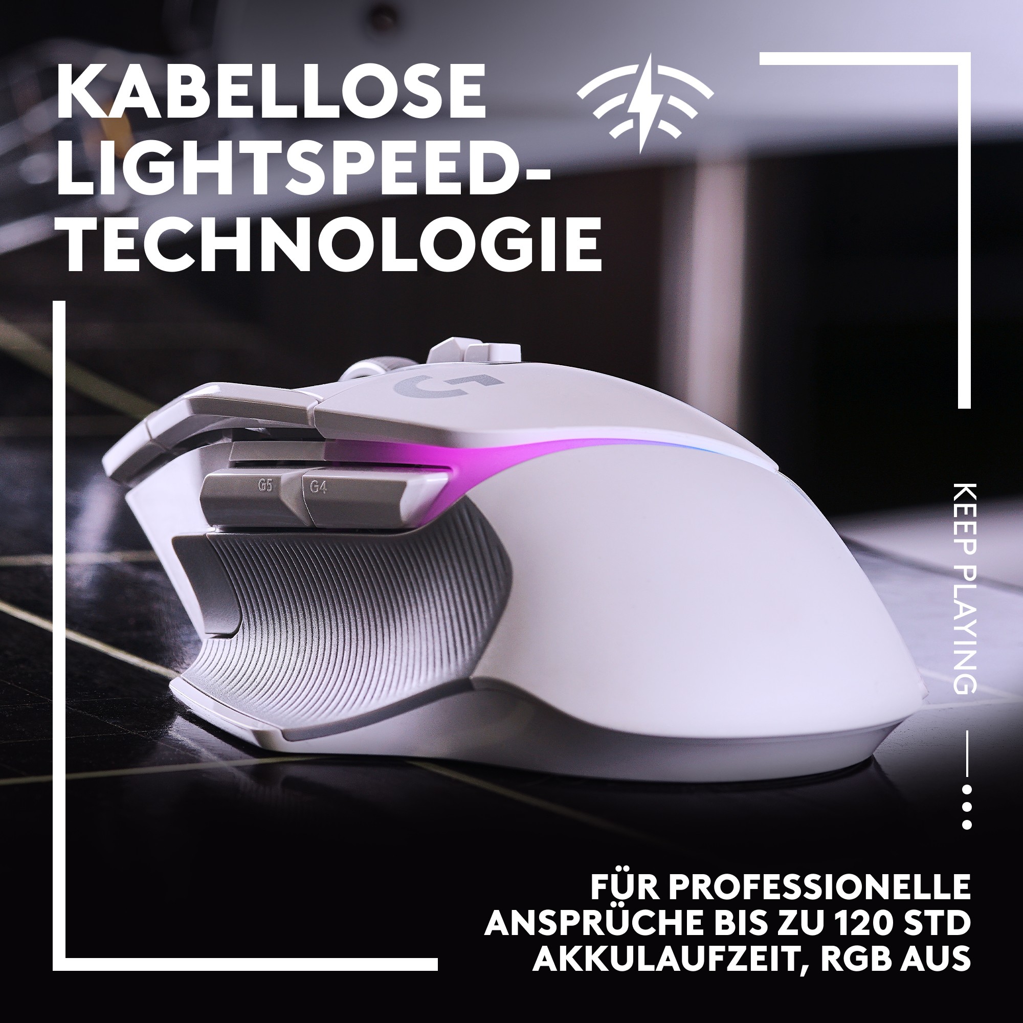 LOGI G502 X PLUS - WHITE/PREMIUM - EER2