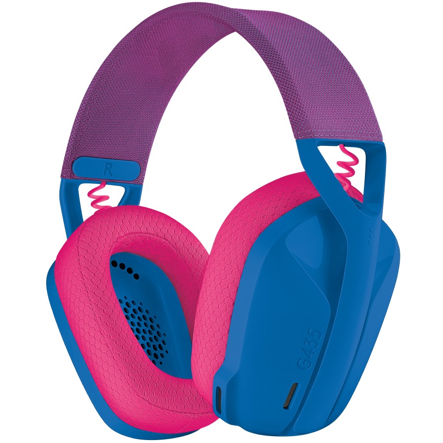 LOGI G435 LightSpeed Headset Blue