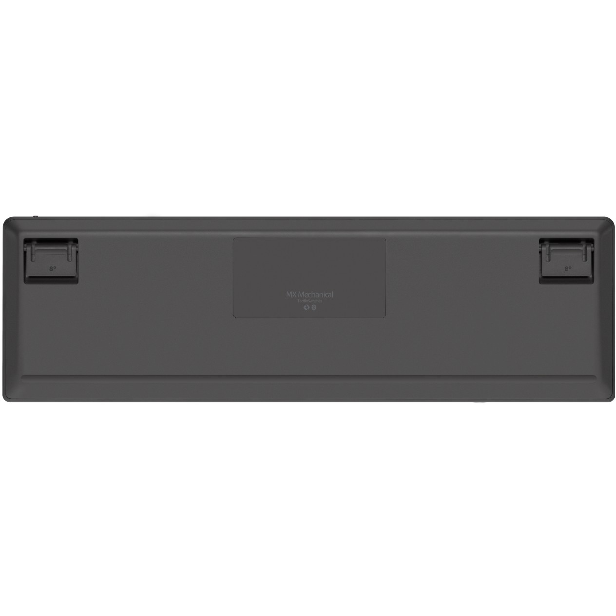 Logitech MX Mechanical Tastatur Büro RF Wireless + Bluetooth QWERTY US International Graphit, Grau