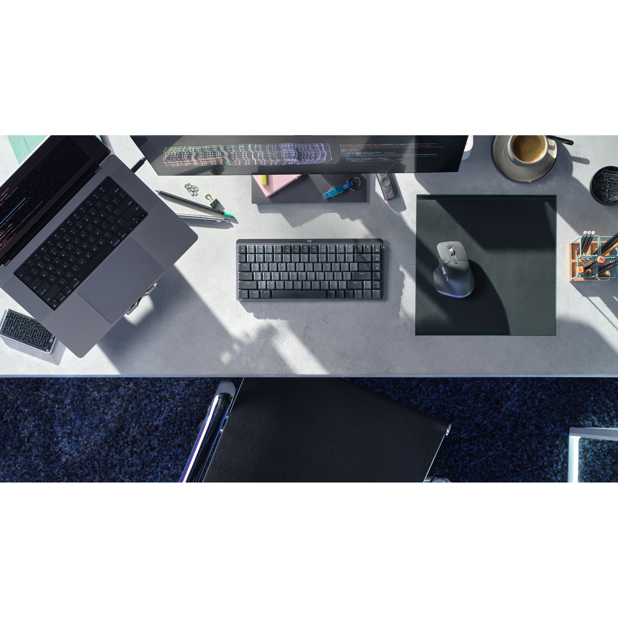 LOGI MX Mech Mini Wl Illum kbd CLCK (DE)