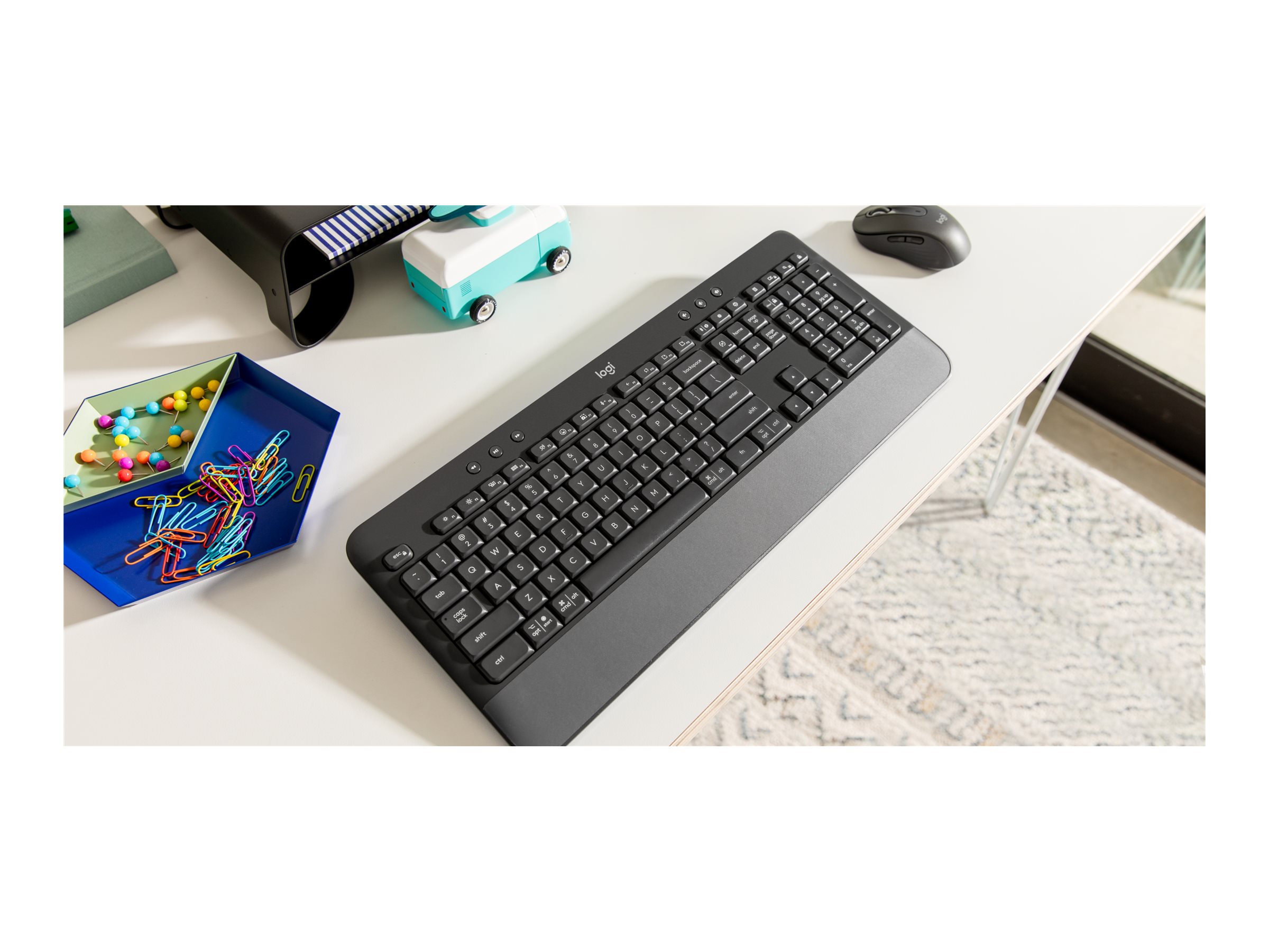 Logitech Wireless Keyboard K650 Signature black retail