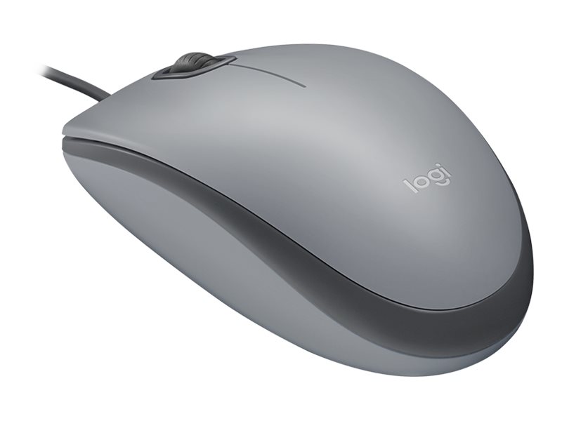 Logitech USB Mouse M110 grau